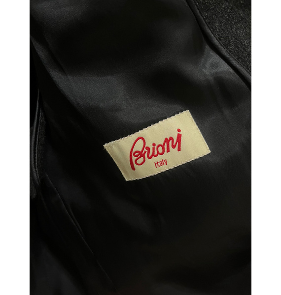 Пальто • Brioni • Тёмно-серый