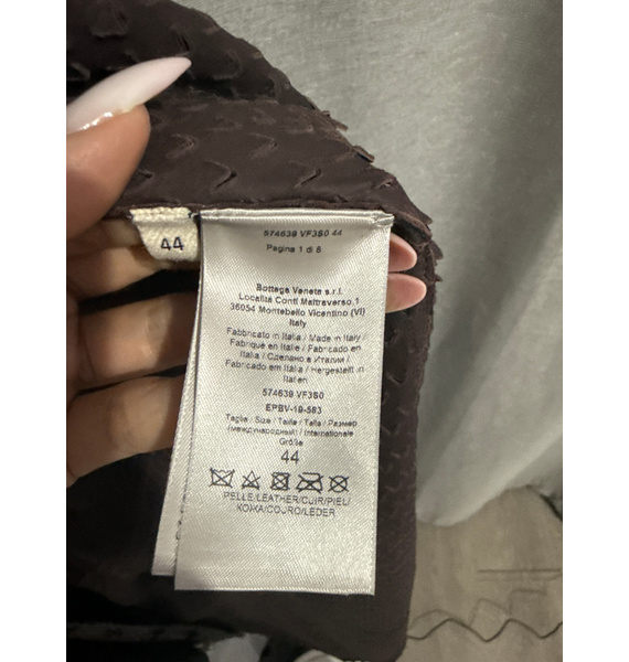 Плащ • Bottega Veneta • Бордовый