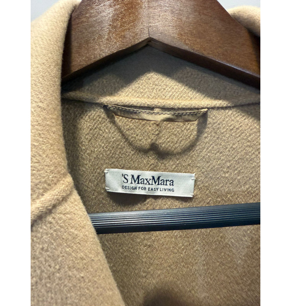 Пальто • 'S Max Mara • Песочный