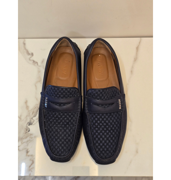 Мокасины • Bally • Темно-синий
