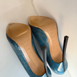 Туфли • Casadei • Бирюзовый