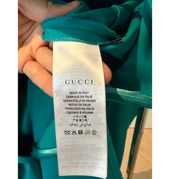 Платье • Gucci • Бирюзовый