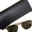 Очки • Saint Laurent Eyewear • Золотой