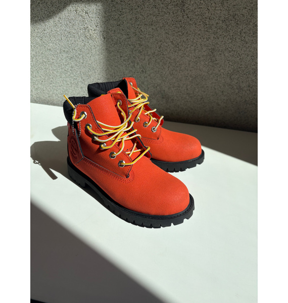 Ботинки • Timberland • Оранжевый