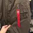 Бомбер • Alpha Industries • Коричневый