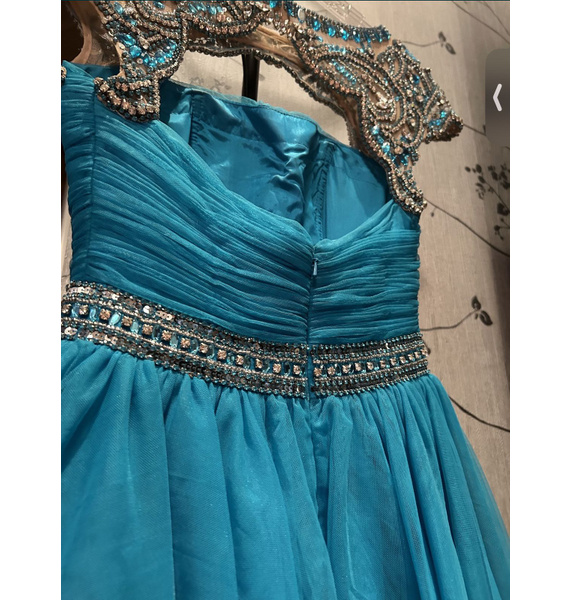 Платье • SHERRI HILL • Бирюзовый