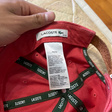 Кепка • Lacoste • Розовый