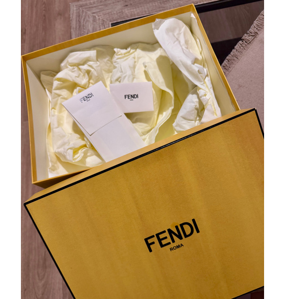 Кроссовки • Fendi • Коричневый