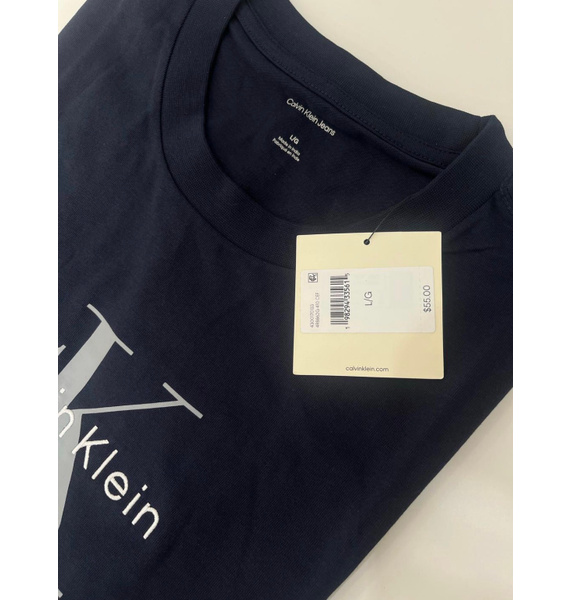 Футболка • Calvin Klein Jeans • Темно-синий