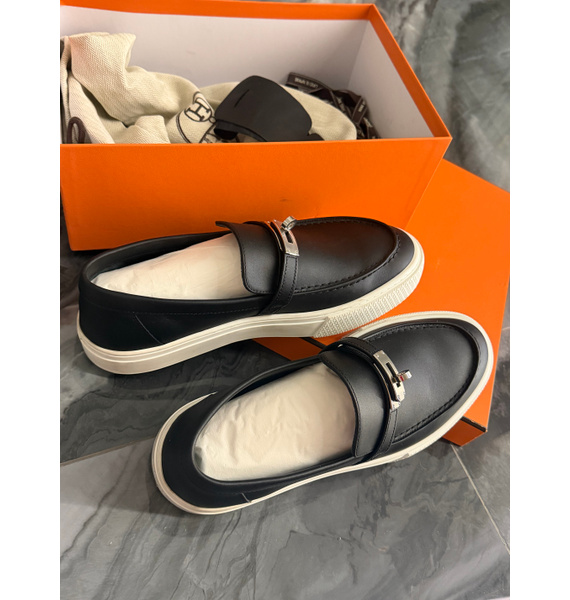 Слиперы • Hermès • Черный
