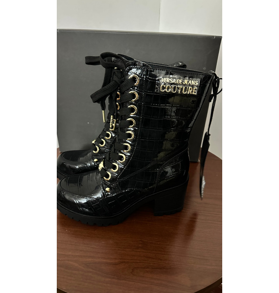 Сапоги • Versace Jeans Couture • Черный