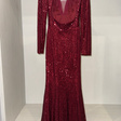 Платье • SHERRI HILL • Бордовый