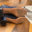 Ботильоны • Aquazzura • Синий