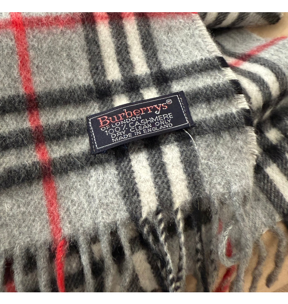 Шарф • Burberry • Серый