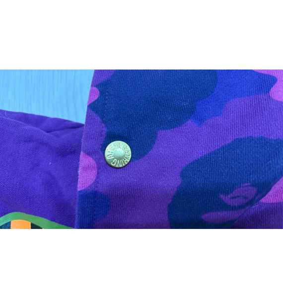 Толстовка • A BATHING APE® • Фиолетовый
