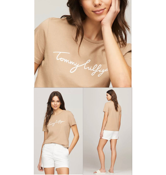 Футболка • Tommy Hilfiger • Песочный
