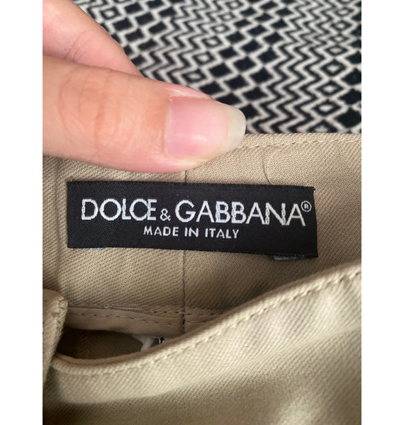 Брюки • Dolce & Gabbana • Бежевый