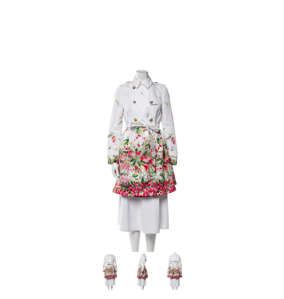 Тренч • RED Valentino • Белый