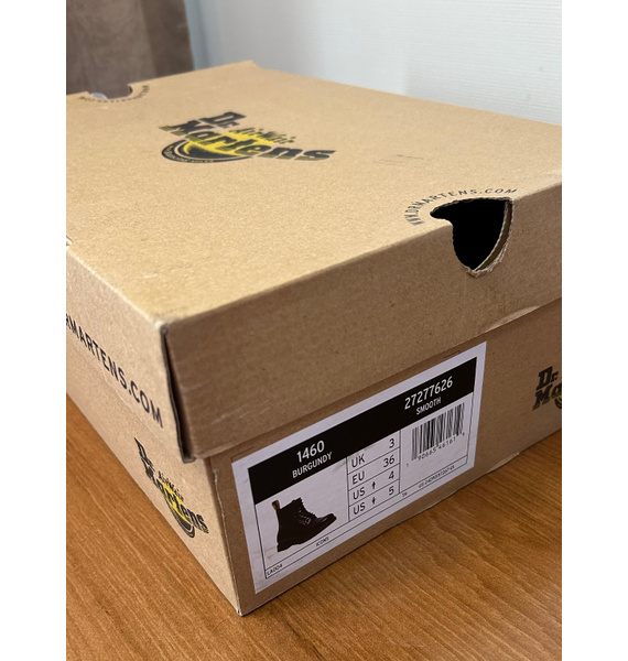 Сапоги • Dr. Martens • Бордовый