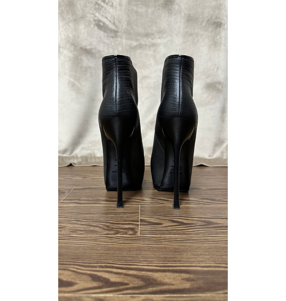 Ботильоны • Saint Laurent • Серый