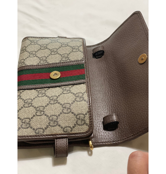 Клатч • Gucci • Тёмно-серый