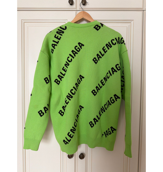 Джемпер • Balenciaga • Зеленый