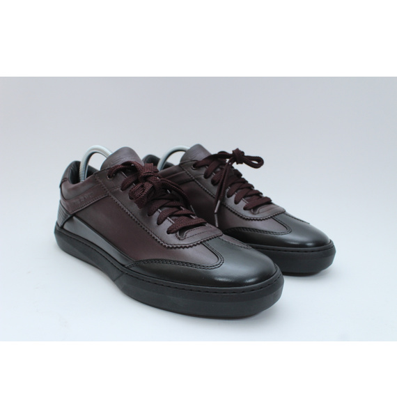 Кроссовки • Santoni • Бордовый