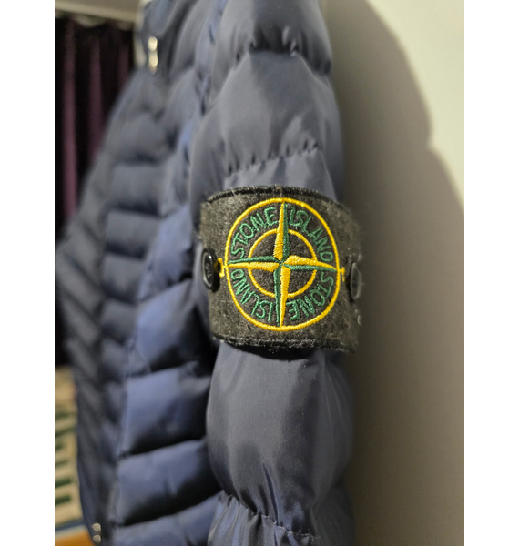 Пуховик • Stone Island • Темно-синий