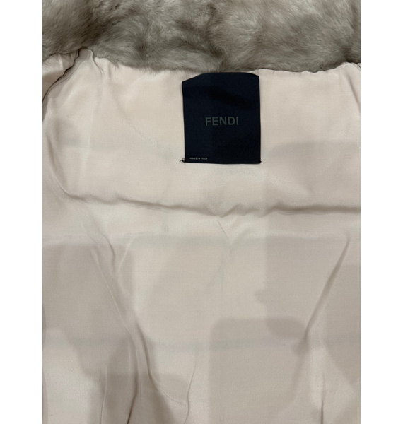 Шуба • Fendi • Серый