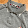 Поло • Moncler • Серый