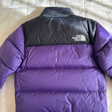 Пуховик • The North Face • Фиолетовый