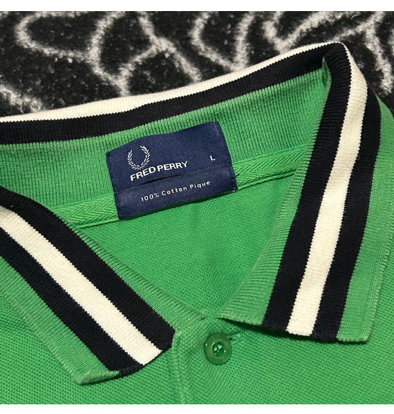 Поло • Fred Perry • Зеленый