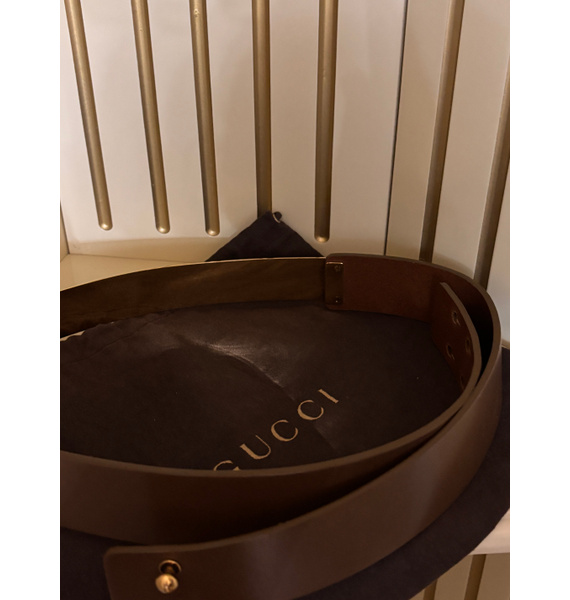 Ремень • Gucci • Коричневый