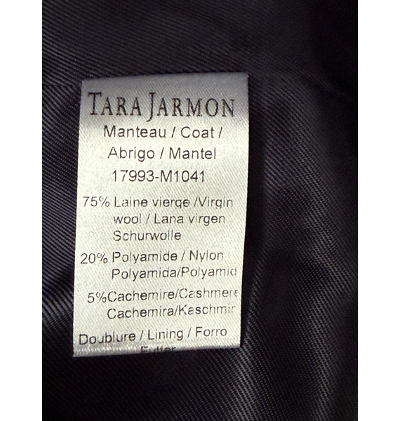 Пальто • Tara Jarmon • Темно-синий