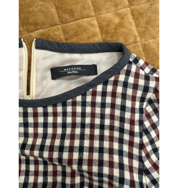 Платье • Max Mara • Бордовый