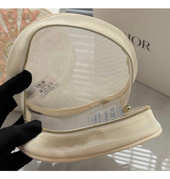 Косметичка • Christian Dior • Молочный