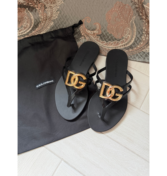 Шлепанцы • Dolce & Gabbana • Черный