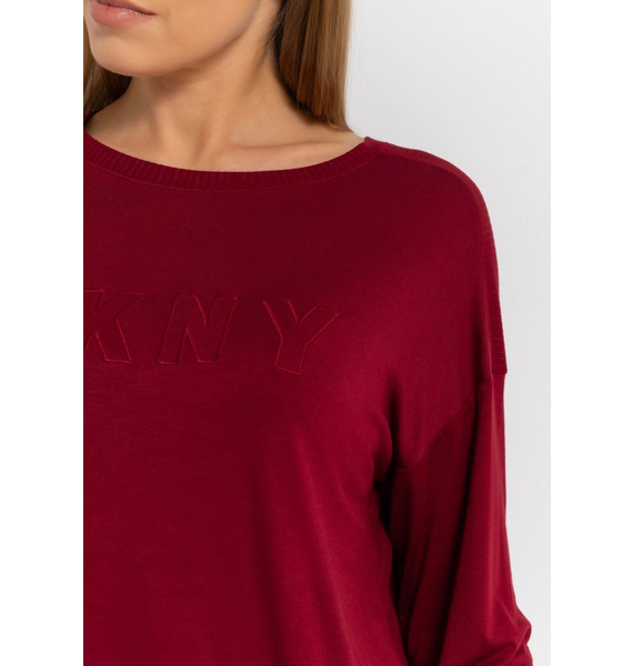Лонгслив • DKNY • Бордовый