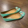 Балетки • Salvatore Ferragamo • Бирюзовый