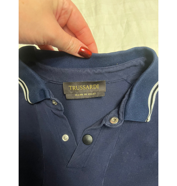 Поло • Trussardi • Темно-синий