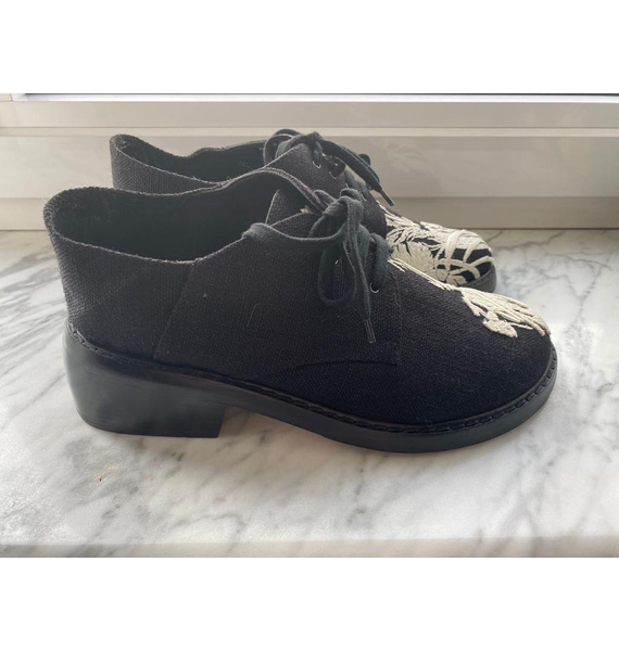 Оксфорды • Ann Demeulemeester • Черный