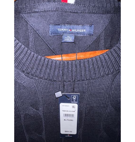 Свитер • Tommy Hilfiger • Темно-синий