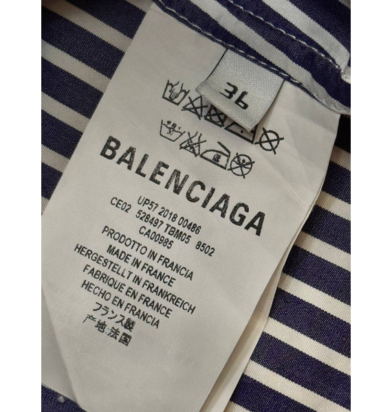 Рубашка • Balenciaga • Синий