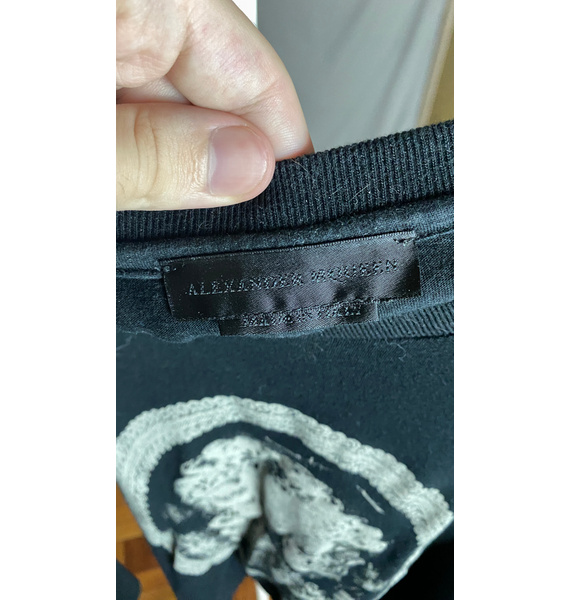 Лонгслив • Alexander McQueen • Черный