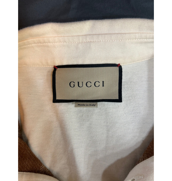 Поло • Gucci • Бежевый
