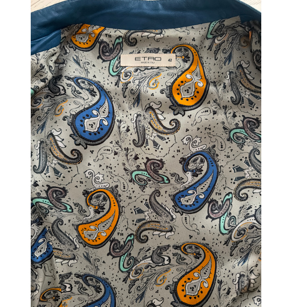 Куртка • ETRO • Бирюзовый