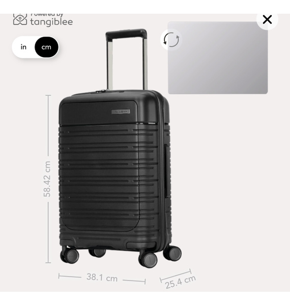 Чемодан • Samsonite • Черный