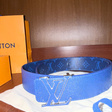 Ремень • Louis Vuitton • Синий