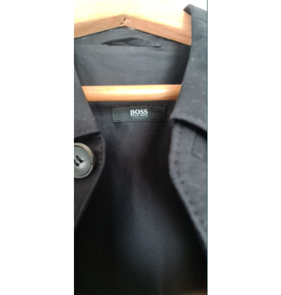Тренч • Boss Hugo Boss • Черный