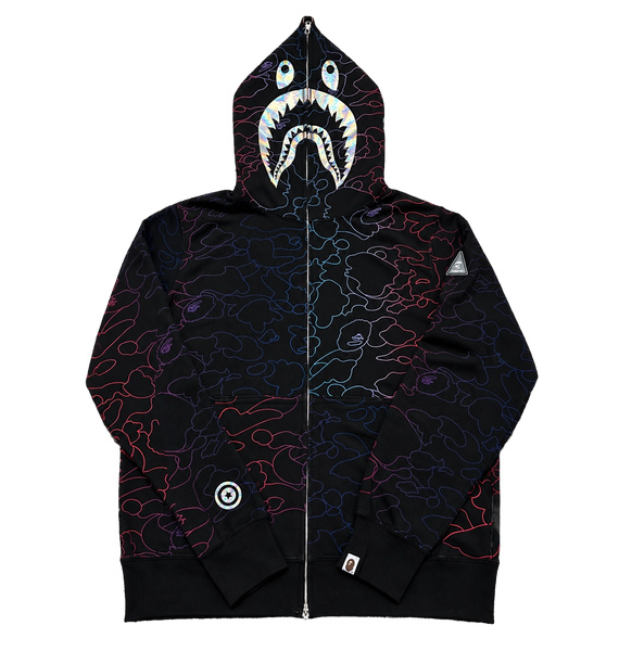 Худи • BAPE BLACK *A BATHING APE® • Мульти